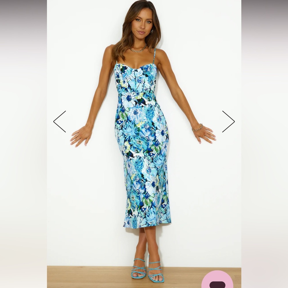 Hello Molly | Corset Top Midi Dress